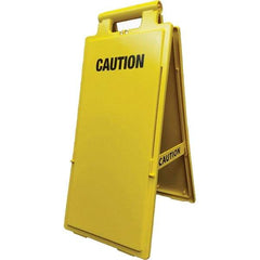 PRO-SAFE - Cone & A Frame Floor Signs Shape: A-Frame Type: Restroom, Janitorial & Housekeeping - Apex Tool & Supply