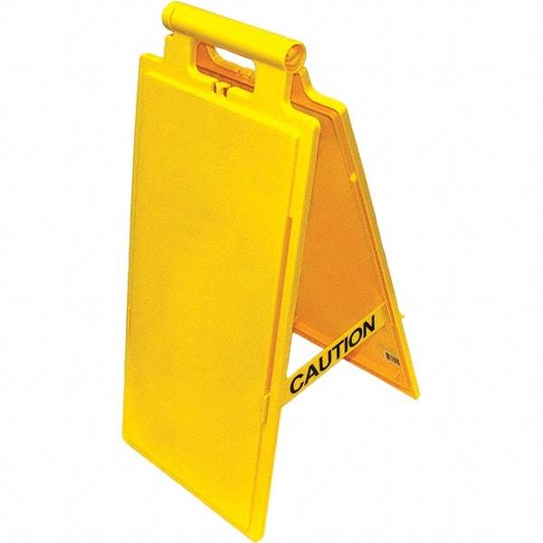 PRO-SAFE - Cone & A Frame Floor Signs Shape: A-Frame Type: Restroom, Janitorial & Housekeeping - Apex Tool & Supply