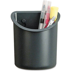 UNIVERSAL - Desktop File Organizers Type: Pencil Cup Color: Charcoal - Apex Tool & Supply