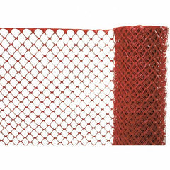 PRO-SAFE - 100' Long x 4' High, Orange Reusable Safety Fence - Apex Tool & Supply