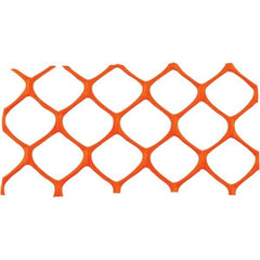 PRO-SAFE - 50' Long x 5' High, Orange Reusable Safety Fence - Apex Tool & Supply