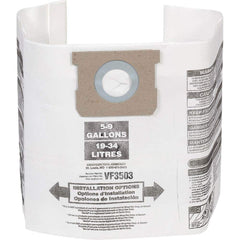 Ridgid - Vacuum Cleaner Bags Bag Type: Dust Collection Bag Vacuum Tank Capacity: 10.00 Gal - Apex Tool & Supply