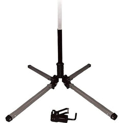 PRO-SAFE - 1-1/2' High, Traffic Sign Mounting Hardware - Aluminum, Compatible with 54" High x 36" Wide Signs, Silver - Apex Tool & Supply