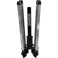 PRO-SAFE - 1-1/2' High, Traffic Sign Mounting Hardware - Aluminum, Compatible with 66" High x 48" Wide Signs, Silver - Apex Tool & Supply