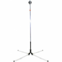 PRO-SAFE - 1-1/2' High, Traffic Sign Mounting Hardware - Aluminum, Compatible with 66" High x 48" Wide Signs, Silver - Apex Tool & Supply