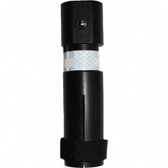 PRO-SAFE - 1/2' High, Traffic Sign Mounting Hardware - Composite, Compatible with 30" High x 24" Wide Signs, Black - Apex Tool & Supply