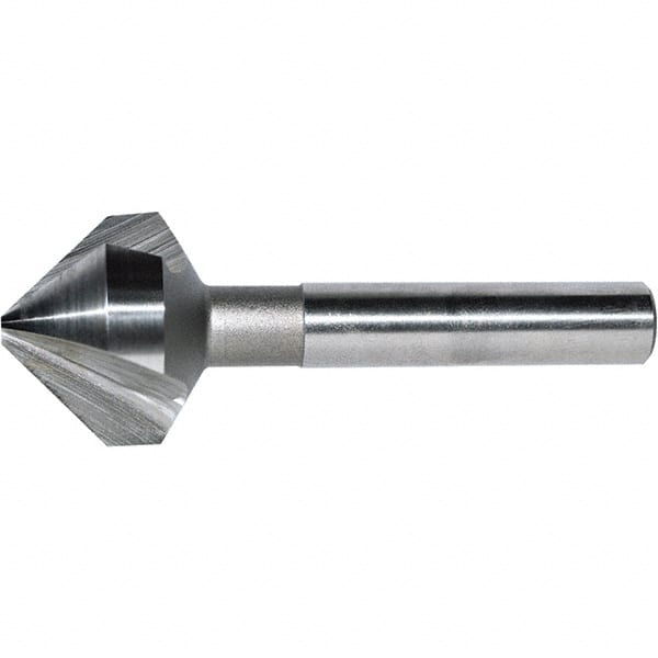 Keo - 3/4" Head Diam, 3/8" Shank Diam, 3 Flute 90° Cobalt Countersink - Apex Tool & Supply