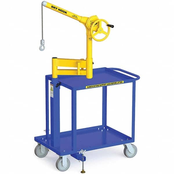Sky Hook - 250 Lb Steel Lifting Hook Crane - Apex Tool & Supply