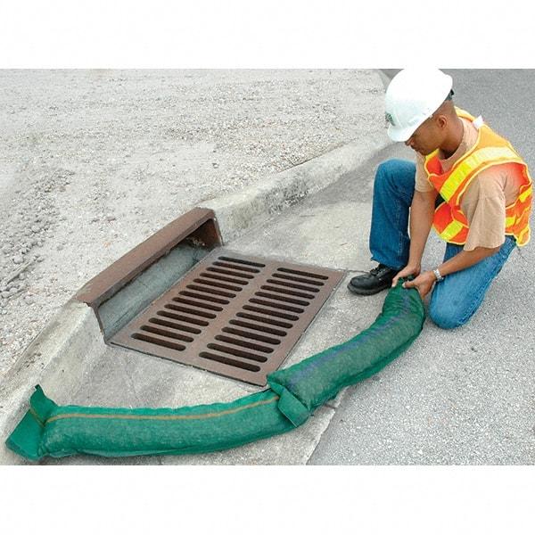 UltraTech - 750' Long" x 11" Wide Gravel Bag - Green Geotextile, For Stormwater - Apex Tool & Supply