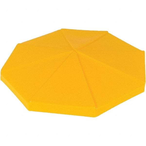 UltraTech - 3-1/2" High x 25" Diam, Polyethylene, Manual Closing Funnel Cover - Apex Tool & Supply