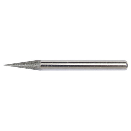 1/8″ × 3″ Electroplated Diamond Hone-150 Grit; 6 Degree Included Angle - Apex Tool & Supply