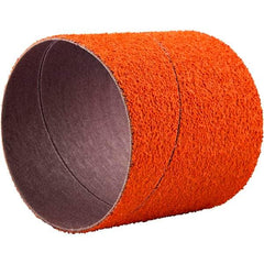Norton - 60 Grit Ceramic Coated Spiral Band - 3" Diam x 3" Wide - Apex Tool & Supply