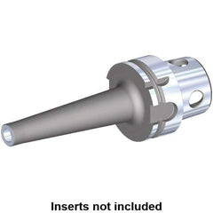 Kennametal - KM4X63 2-1/2" Shank Diam Taper Shank 9.8mm Hole End Mill Holder/Adapter - 9.8mm Nose Diam, 109mm Projection, Through Coolant - Exact Industrial Supply