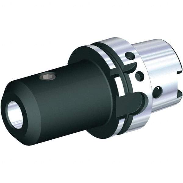 Kennametal - HSK125A 4.9" Shank Diam Taper Shank 2" Hole End Mill Holder/Adapter - 4" Nose Diam, 6" Projection, Through Coolant - Exact Industrial Supply