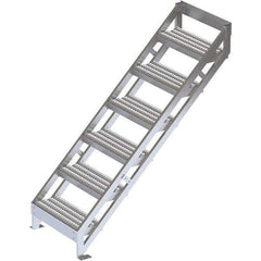 TRI-ARC - Rolling & Wall Mounted Ladders & Platforms Type: Ladder Style: Stair Unit - Apex Tool & Supply