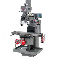 Jet - 42 x 9" 230V Electronic Variable Speed Control 3 Phase Knee Milling Machine - Apex Tool & Supply