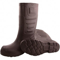 Tingley - Unisex (Men's 11, Women's 13) Medium Width Plain Knee Boots - Brown, EVA Upper, EVA Outsole, EVA Liner 15" High, Pull-On - Apex Tool & Supply