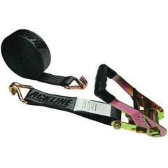 US Cargo Control - Slings & Tiedowns (Load-Rated) Type: Ratchet Tie Down Width (Inch): 2 - Apex Tool & Supply