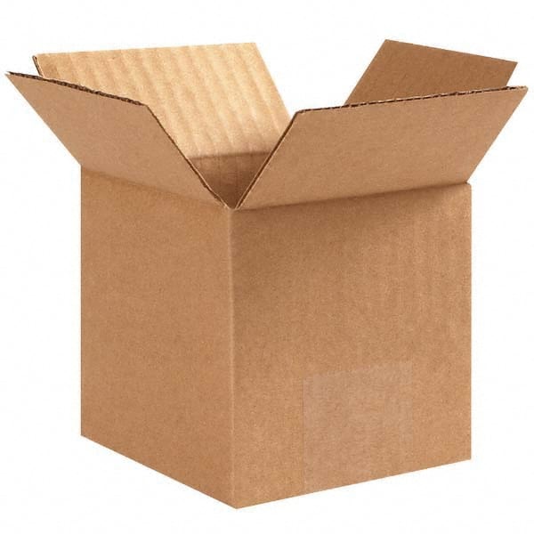 Made in USA - Pack of (25) 4" Wide x 4" Long x 4" High Moving Boxes - Apex Tool & Supply