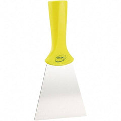 Vikan - Scrapers & Scraper Sets Blade Style: Straight Flexibility: Stiff - Apex Tool & Supply