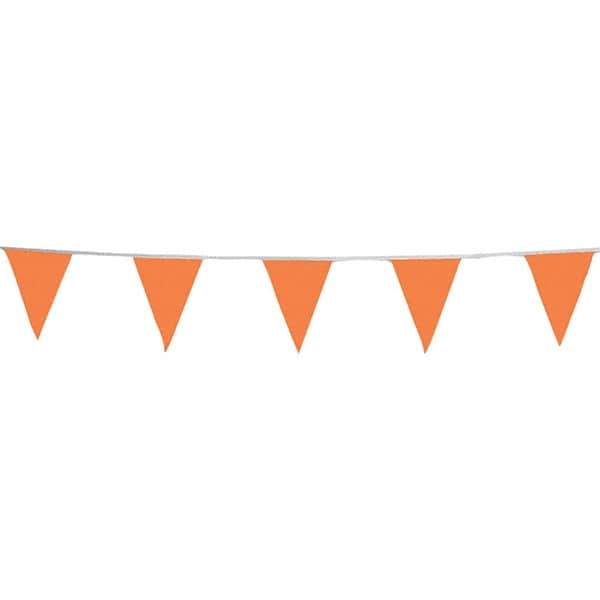 PRO-SAFE - Pennants Color: Orange Overall Length (Feet): 60.00 - Apex Tool & Supply
