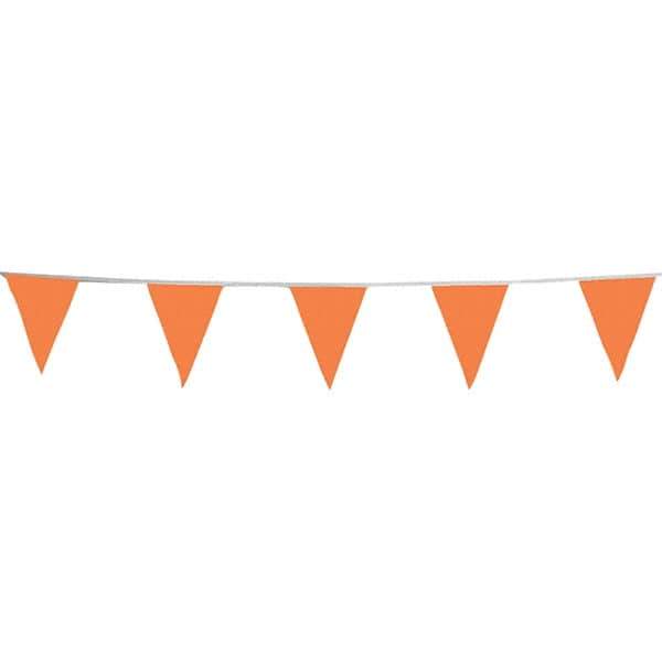 PRO-SAFE - Pennants Color: Orange Overall Length (Feet): 100.00 - Apex Tool & Supply