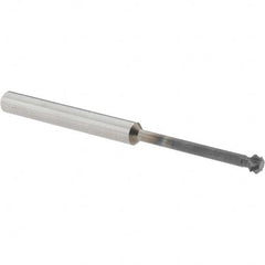 Accupro - 3/16° 3/16" Cut Diam, 0.093" Cut Width, 3/16" Shank, Solid Carbide Double-Angle Cutter - Apex Tool & Supply