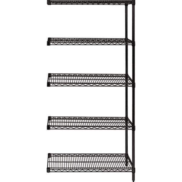 Quantum Storage - 60" Wide, 74 High, Open Shelving Accessory/Component - Use with #1630 Built-In Combination Lock - Apex Tool & Supply