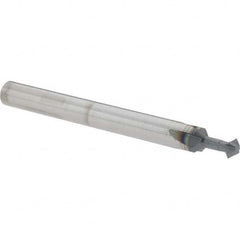 Accupro - 5/32° 5/32" Cut Diam, 0.078" Cut Width, 3/16" Shank, Solid Carbide Double-Angle Cutter - Apex Tool & Supply
