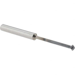 Accupro - 5/32° 5/32" Cut Diam, 0.078" Cut Width, 3/16" Shank, Solid Carbide Double-Angle Cutter - Apex Tool & Supply