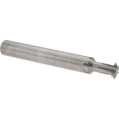 Accupro - 5/16° 5/16" Cut Diam, 0.072" Cut Width, 5/16" Shank, Solid Carbide Double-Angle Cutter - Apex Tool & Supply