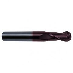 1/16" Dia. - 1-1/2" OAL - 30 Helix Firex CBD Ball Nose EM - 2 FL - Apex Tool & Supply