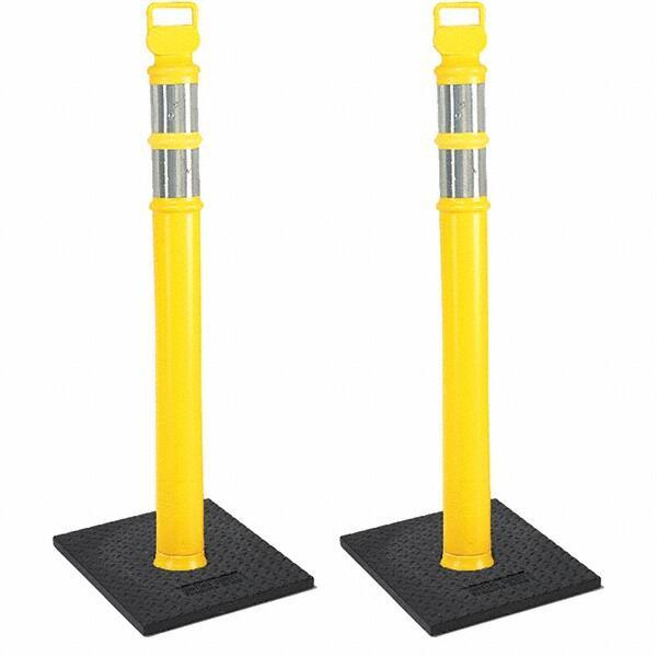 PRO-SAFE - Traffic Barrels, Delineators & Posts Type: Delineator Post Material: Polyethylene - Apex Tool & Supply