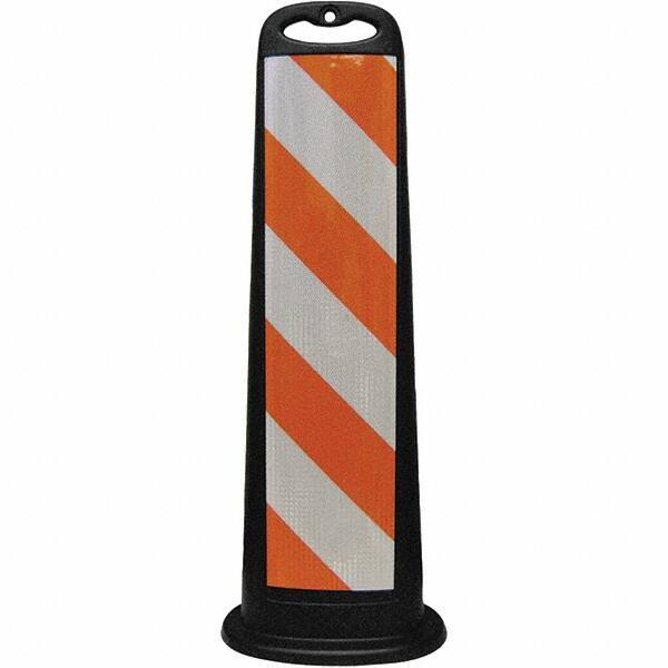 PRO-SAFE - Traffic Barrels, Delineators & Posts Type: Vertical Panel Material: Polyethylene - Apex Tool & Supply