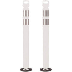 PRO-SAFE - Traffic Barrels, Delineators & Posts Type: Delineator Post Material: Polyethylene - Apex Tool & Supply