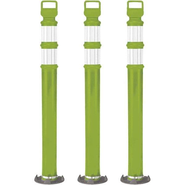 PRO-SAFE - Traffic Barrels, Delineators & Posts Type: Delineator Post Material: Polyethylene - Apex Tool & Supply