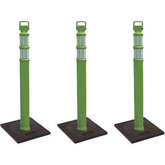 PRO-SAFE - Traffic Barrels, Delineators & Posts Type: Delineator Post Material: Polyethylene - Apex Tool & Supply