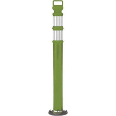 PRO-SAFE - Traffic Barrels, Delineators & Posts Type: Delineator Post Material: Polyethylene - Apex Tool & Supply