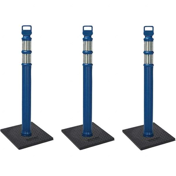 PRO-SAFE - Traffic Barrels, Delineators & Posts Type: Delineator Post Material: Polyethylene - Apex Tool & Supply