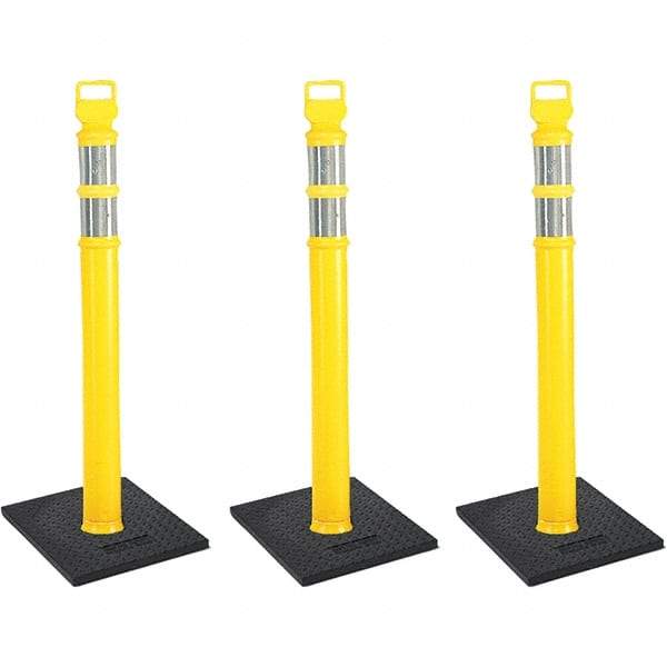 PRO-SAFE - Traffic Barrels, Delineators & Posts Type: Delineator Post Material: Polyethylene - Apex Tool & Supply