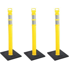 PRO-SAFE - Traffic Barrels, Delineators & Posts Type: Delineator Post Material: Polyethylene - Apex Tool & Supply
