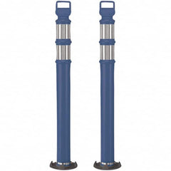 PRO-SAFE - 2 4-Piece Kits 45" High x 6" Wide, Reflective Delineator Post - Apex Tool & Supply