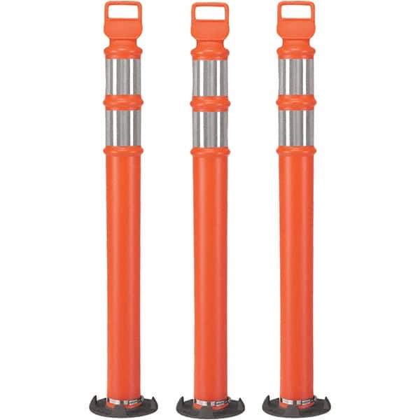 PRO-SAFE - Traffic Barrels, Delineators & Posts Type: Delineator Post Material: Polyethylene - Apex Tool & Supply