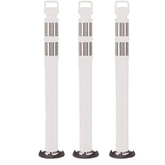 PRO-SAFE - Traffic Barrels, Delineators & Posts Type: Delineator Post Material: Polyethylene - Apex Tool & Supply