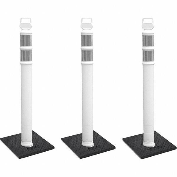 PRO-SAFE - Traffic Barrels, Delineators & Posts Type: Delineator Post Material: Polyethylene - Apex Tool & Supply