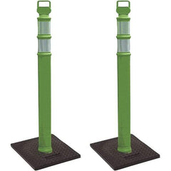 PRO-SAFE - Traffic Barrels, Delineators & Posts Type: Delineator Post Material: Polyethylene - Apex Tool & Supply