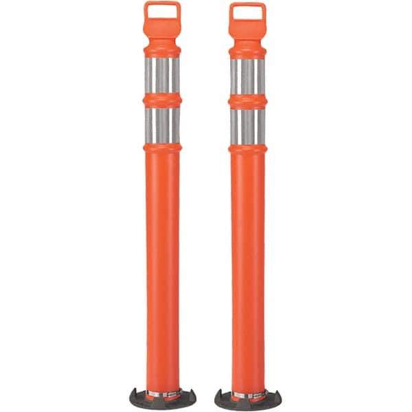 PRO-SAFE - Traffic Barrels, Delineators & Posts Type: Delineator Post Material: Polyethylene - Apex Tool & Supply