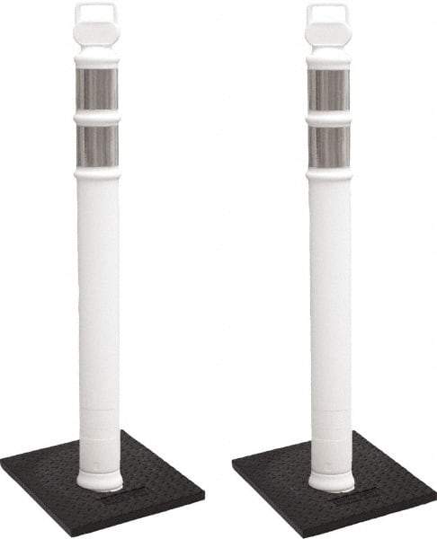 PRO-SAFE - Traffic Barrels, Delineators & Posts Type: Delineator Post Material: Polyethylene - Apex Tool & Supply
