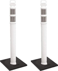 PRO-SAFE - Traffic Barrels, Delineators & Posts Type: Delineator Post Material: Polyethylene - Apex Tool & Supply