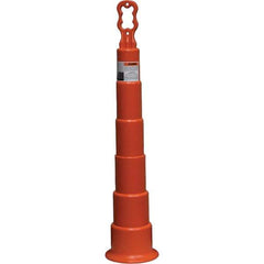 PRO-SAFE - Traffic Barrels, Delineators & Posts Type: Channelizer Cone Material: Polyethylene - Apex Tool & Supply